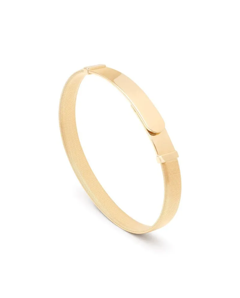 Bracelet jonc Marco Bicego Masai en or jaune, grand modèle