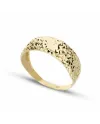 Anello Diamantato Casella Gioielli in Oro Giallo