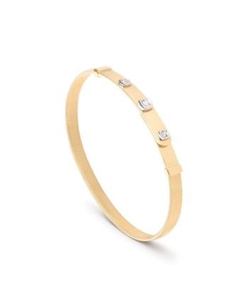 Bracciale Bangle Marco Bicego Masai in Oro con Diamanti Giallo Sottile