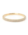 Bracelet élastique Crivelli en or rose avec diamants