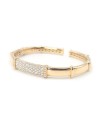 Crivelli Rigid Bracelet in Rose Gold with Diamonds