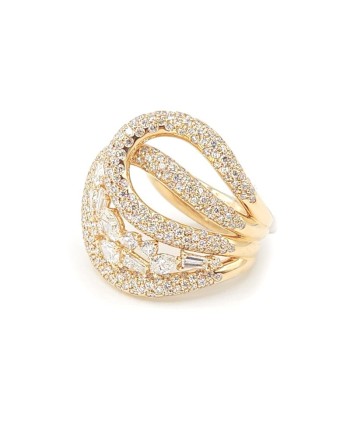 Bague Crivelli en or rose et diamants