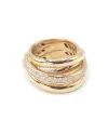 Anello Crivelli in Oro Rosa e Diamanti