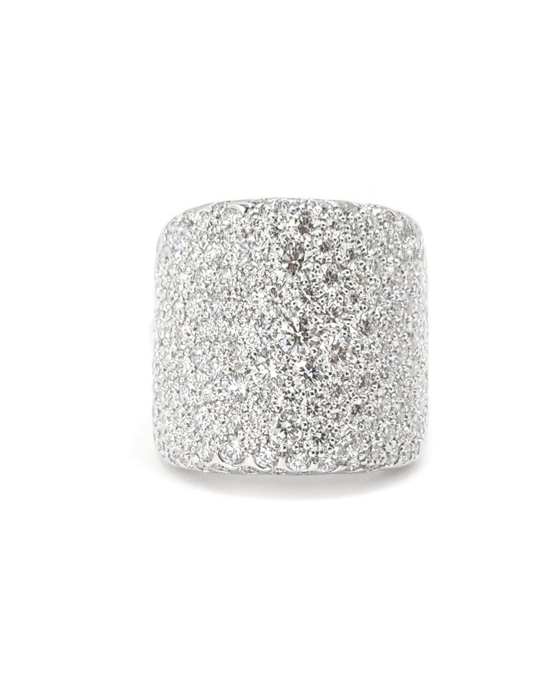 Bague Crivelli en or blanc et diamants