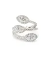 Crivelli Ring in White Gold and Diamonds
