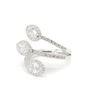 Anello  Crivelli in Oro Bianco e Diamanti