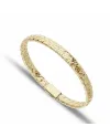 Elastic Bracelet Casella Gioielli in Yellow Gold 5 mm