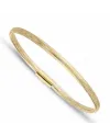 Elastic Bracelet Casella Gioielli in Yellow Gold 3 mm