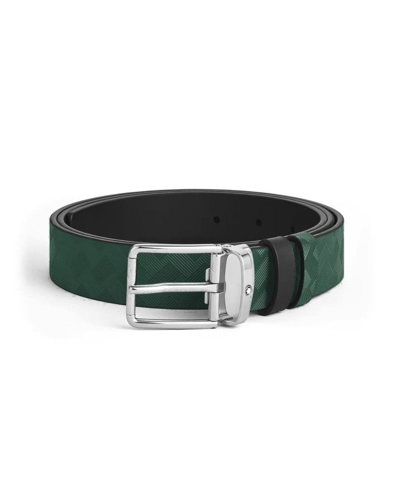 Montblanc Extreme 3.0 Green Leather Belt