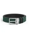 Cintura Montblanc Extreme 3.0 in Pelle Bristish Green 30 mm