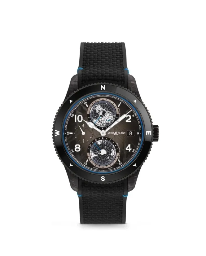 Montblanc 1858 Geosphere Carbon 0 Oxygen Limited Edition Watch - 1969 Pieces