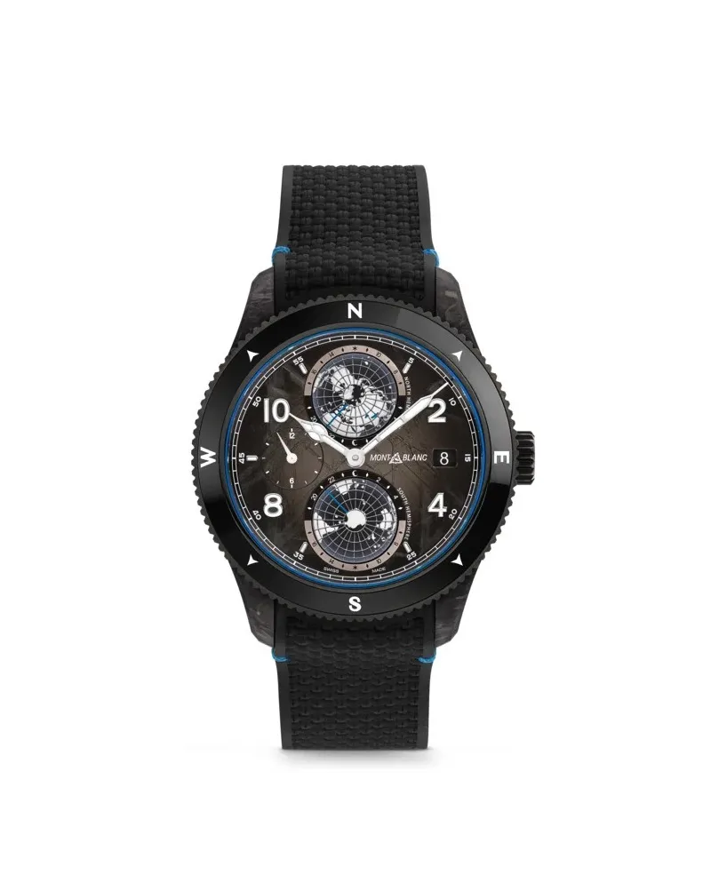 Montblanc 1858 Geosphere Carbon 0 Oxygen Limited Edition Watch - 1969 Pieces