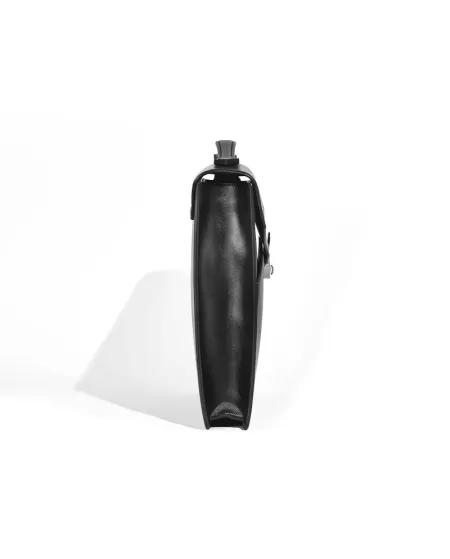 Montblanc Meisterstück Flat Briefcase in Black Leather