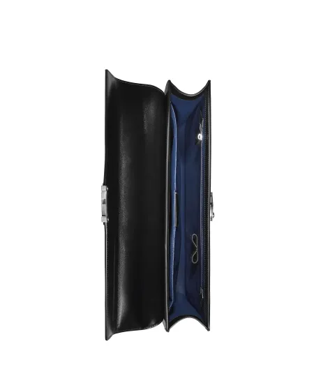 Montblanc Meisterstück Flat Briefcase in Black Leather