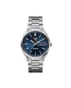 Montre Tag Heuer Carrera Day-Date avec cadran bleu et bracelet en acier, 41 mm