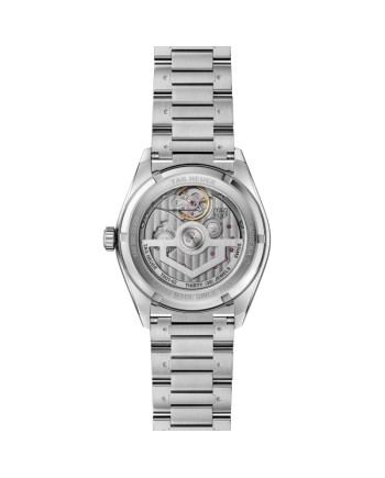 Orologio Tag Heuer Carrera Day-Date con Quadrante Blu e Cinturino in Acciaio 41 mm