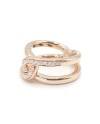 Crivelli Ring in Rose Gold and Diamonds