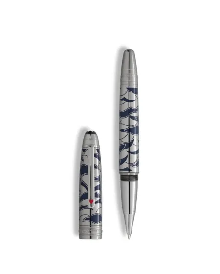 Stylo roller Montblanc Solitare Le Grand Meisterstuck Le tour du monde en 80 jours