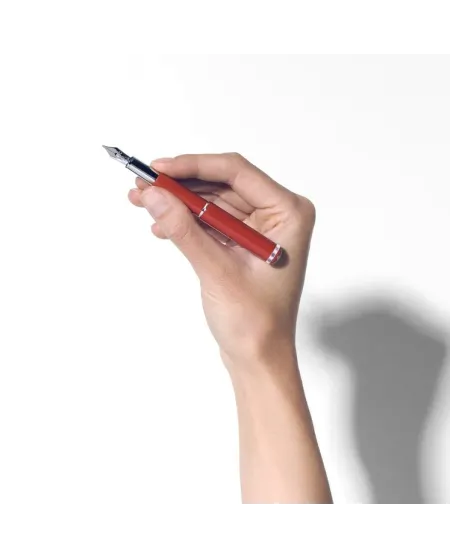 Stylo plume Montblanc Heritage Rouge et Noir « Baby » Édition spéciale Corail