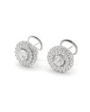 Leo Pizzo Earrings in White Gold with White Diamonds