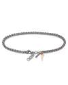 MANO|J Scooby doo Titanium Bracelet with Gold Horn