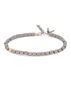MANO|J Hexagon Bracelet in Titanium and Gold