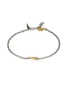 Bracelet MANO|J Charms en titane avec corne dorée