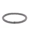 Bracelet MANO|J Spring en titane avec diamants noirs