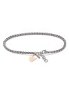 MANO|J Scooby doo Titanium Bracelet with Gold Rock Symbol