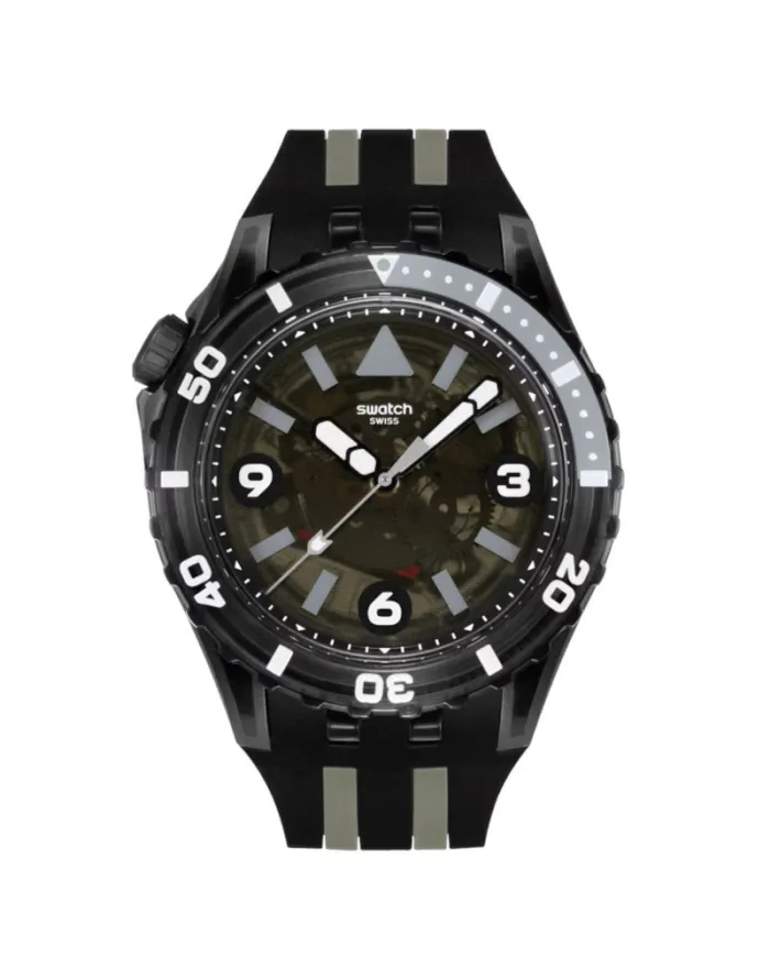 Swatch Scubaqua Black Sea Nettle watch