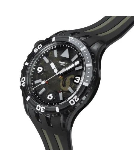 Montre Swatch Scubaqua Black Sea Nettle