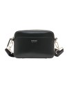 Pineider Daily Shoulder Bag in Smooth Black Leather