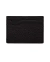 Porta Carte Pineider in Pelle Nera Bottalata 4 Scomparti