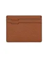 Porte-cartes Pineider en cuir vieilli marron, 4 compartiments