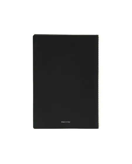 Carnet Pineider Jazz Plus 145 x 210 mm Noir - Feuilles blanches
