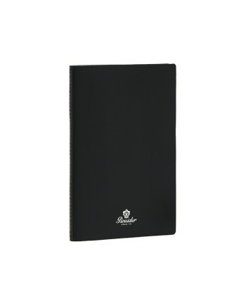 Notebook Pineider Jazz Plus 145 x 210 mm Nero - Fogli Bianchi