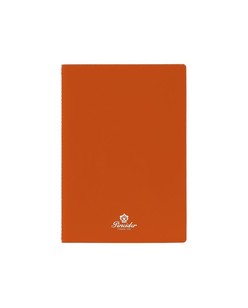 Notebook Pineider Jazz Plus 145 x 210 mm Orange - White Sheets