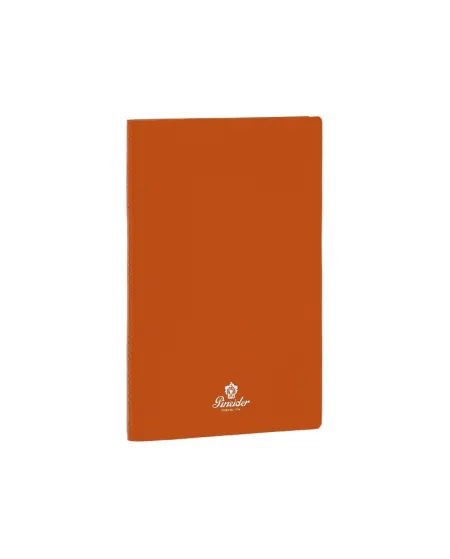 Notebook Pineider Jazz Plus 145 x 210 mm Orange - White Sheets