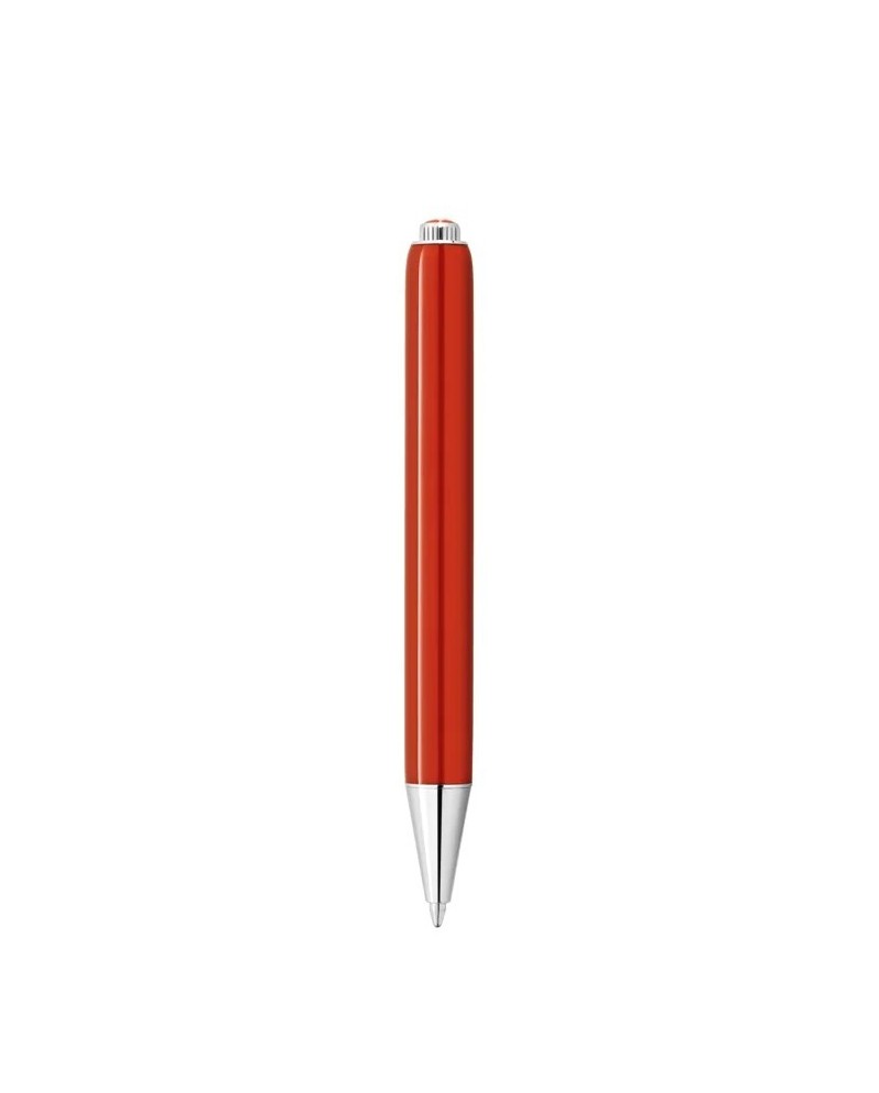 Stylo bille Montblanc Heritage Rouge et Noir « Baby » Édition spéciale couleur corail