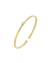 Ponte Vecchio Nobile New Bracelet in Yellow Gold with Diamond Star