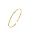 Ponte Vecchio Nobile New Bracelet in Yellow Gold with Diamond Gecko