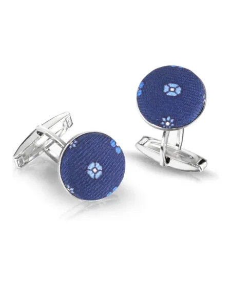 Boutons de manchette bleus Bellucci Calabritto28
