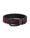 Montblanc Extreme 3.0 Reversible Belt in Cassis Leather with Horseshoe Pattern PVD 30 mm