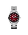 Tag Heuer Carrera Day-Date Red Smoke Dial Stainless Steel Bracelet Watch 41mm