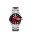 Tag Heuer Carrera Day-Date Red Smoke Dial Stainless Steel Bracelet Watch 41mm