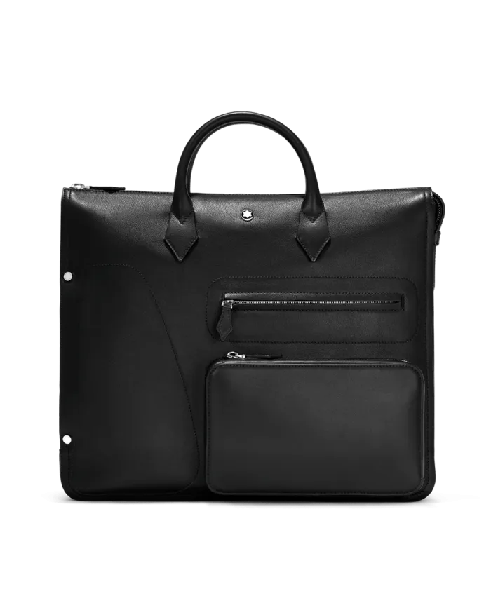 Borsa Montblanc Meisterstück Selection Soft in Pelle Nera