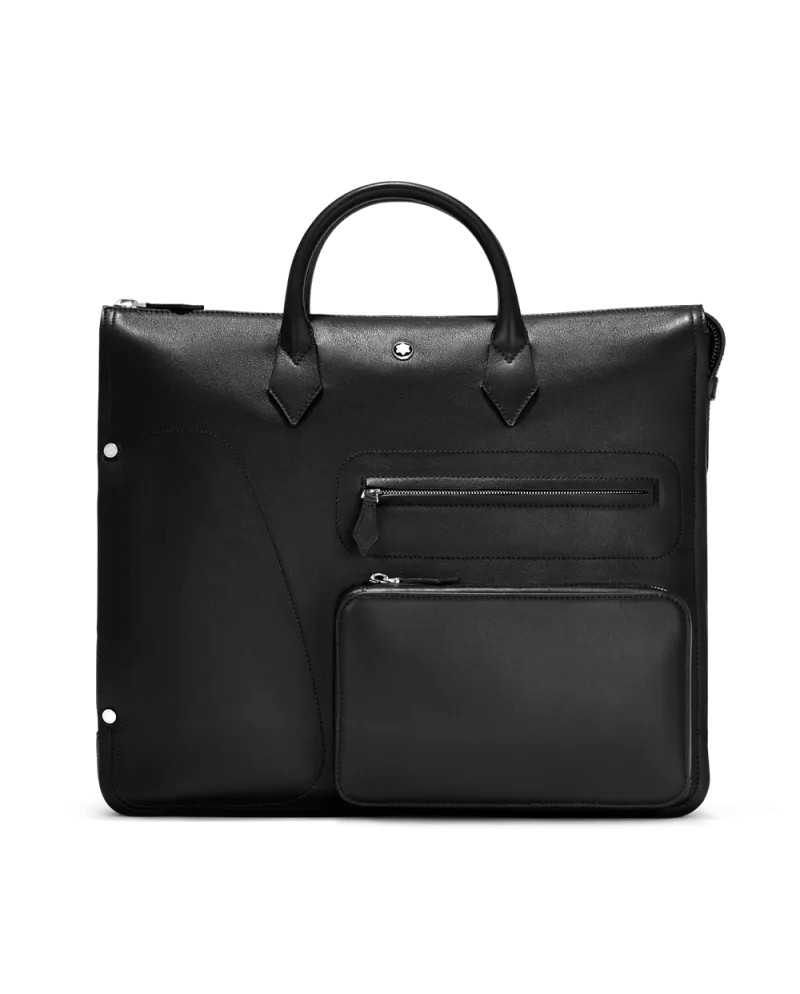 Borsa Montblanc Meisterstück Selection Soft in Pelle Nera