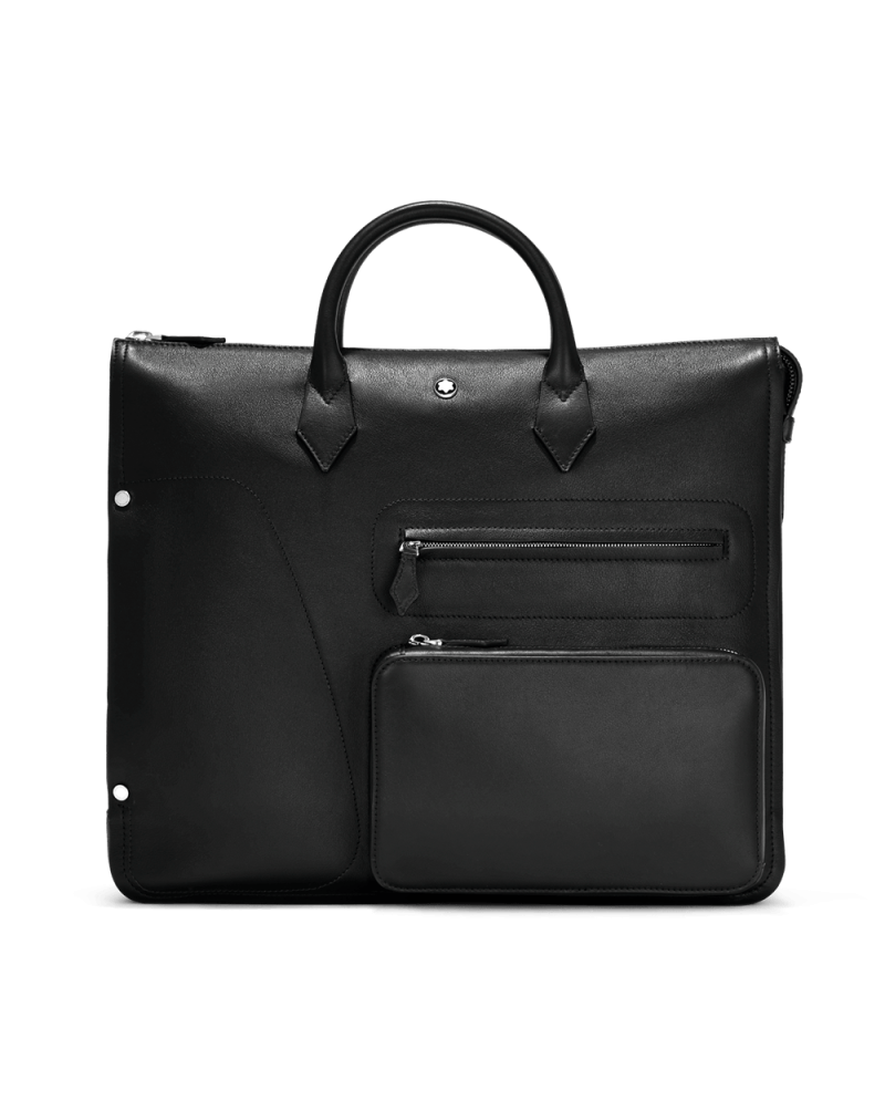Montblanc Meisterstück Selection Soft Bag in Black Leather