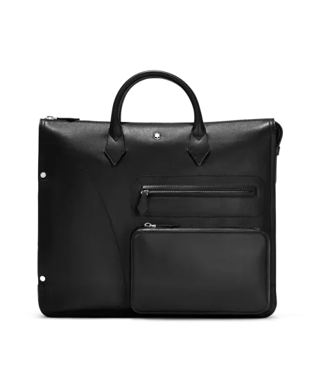 Borsa Montblanc Meisterstück Selection Soft in Pelle Nera