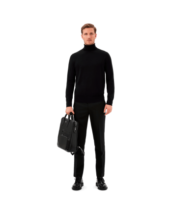 Montblanc Meisterstück Selection Soft Bag in Black Leather